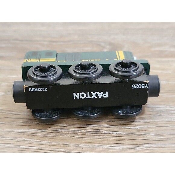 Thomas & Friends "PAXTON" Wooden Railway Train Tank Engine 2012 Mattel - Picture 5 of 7